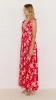 Poppy Maxi Dress - Red sold by MINKPINK