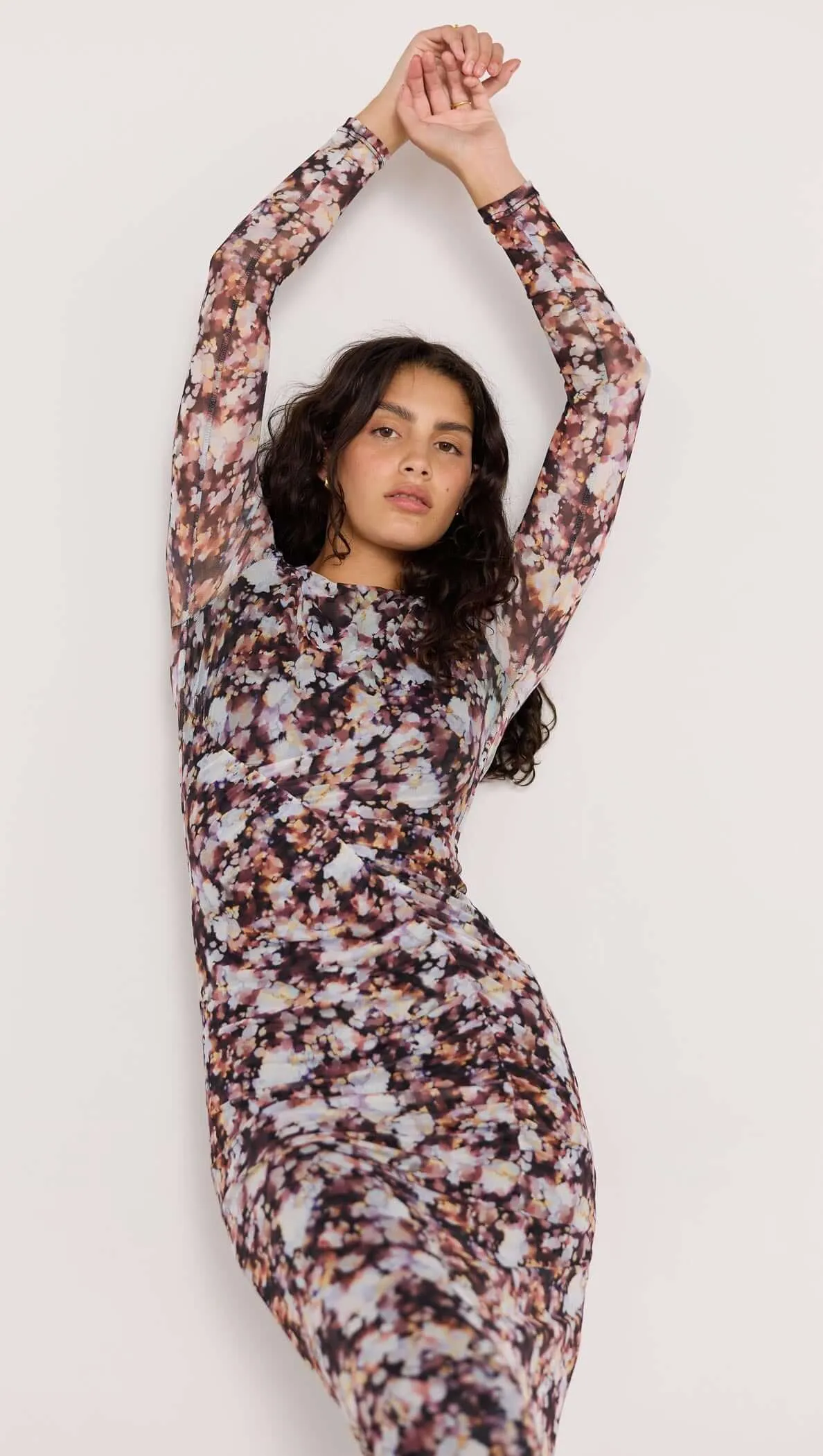 Audrey Mesh Midi Dress sold by MINKPINK product image thumbnail 2