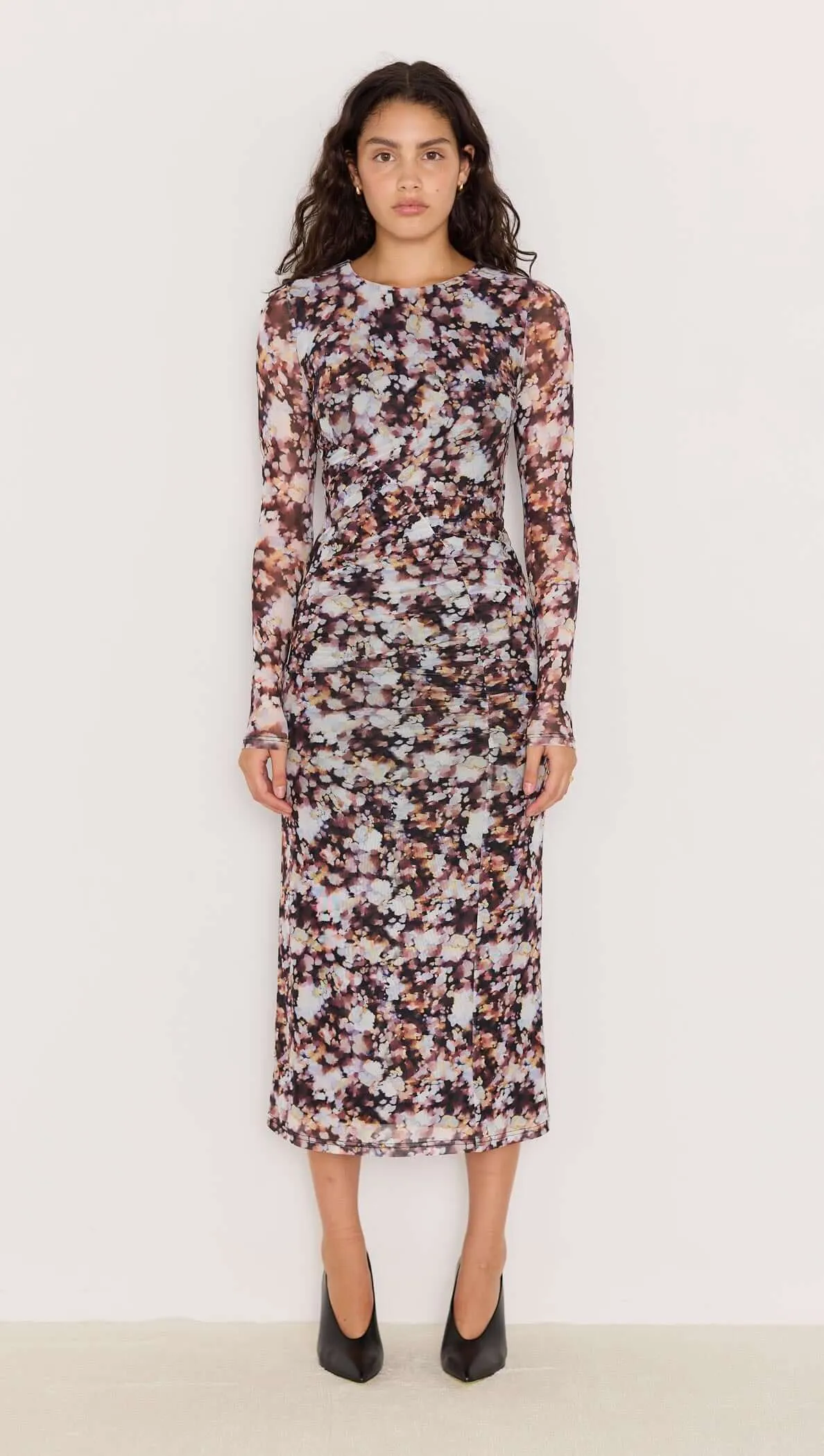 Audrey Mesh Midi Dress sold by MINKPINK