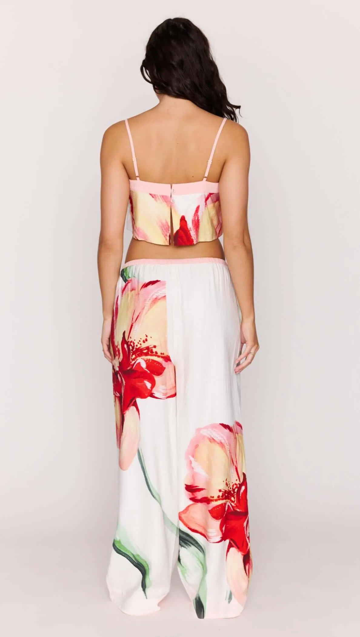 Macro Floral Print Cropped Cami sold by MINKPINK product image thumbnail 4