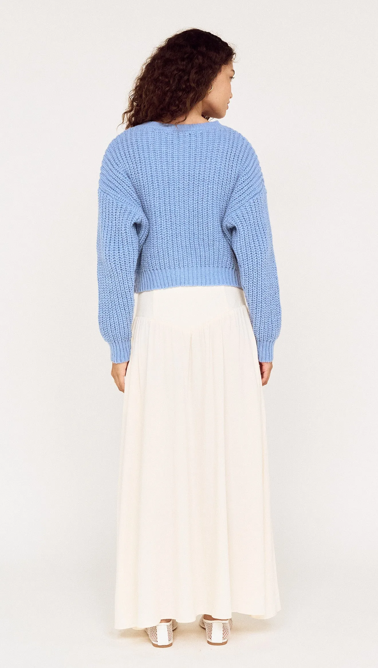 Gold Detail Chunky Knit Cardigan sold by MINKPINK product image thumbnail 5