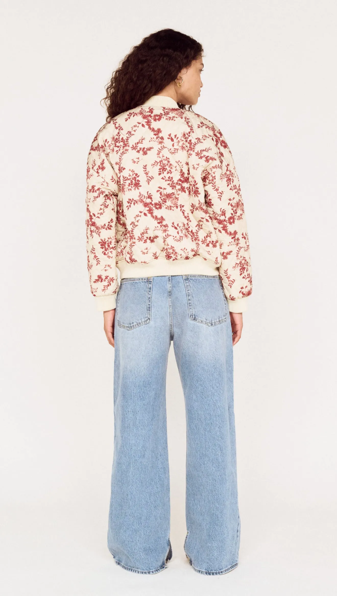 Autumn Floral Quilted Puffer Jacket sold by MINKPINK product image thumbnail 4