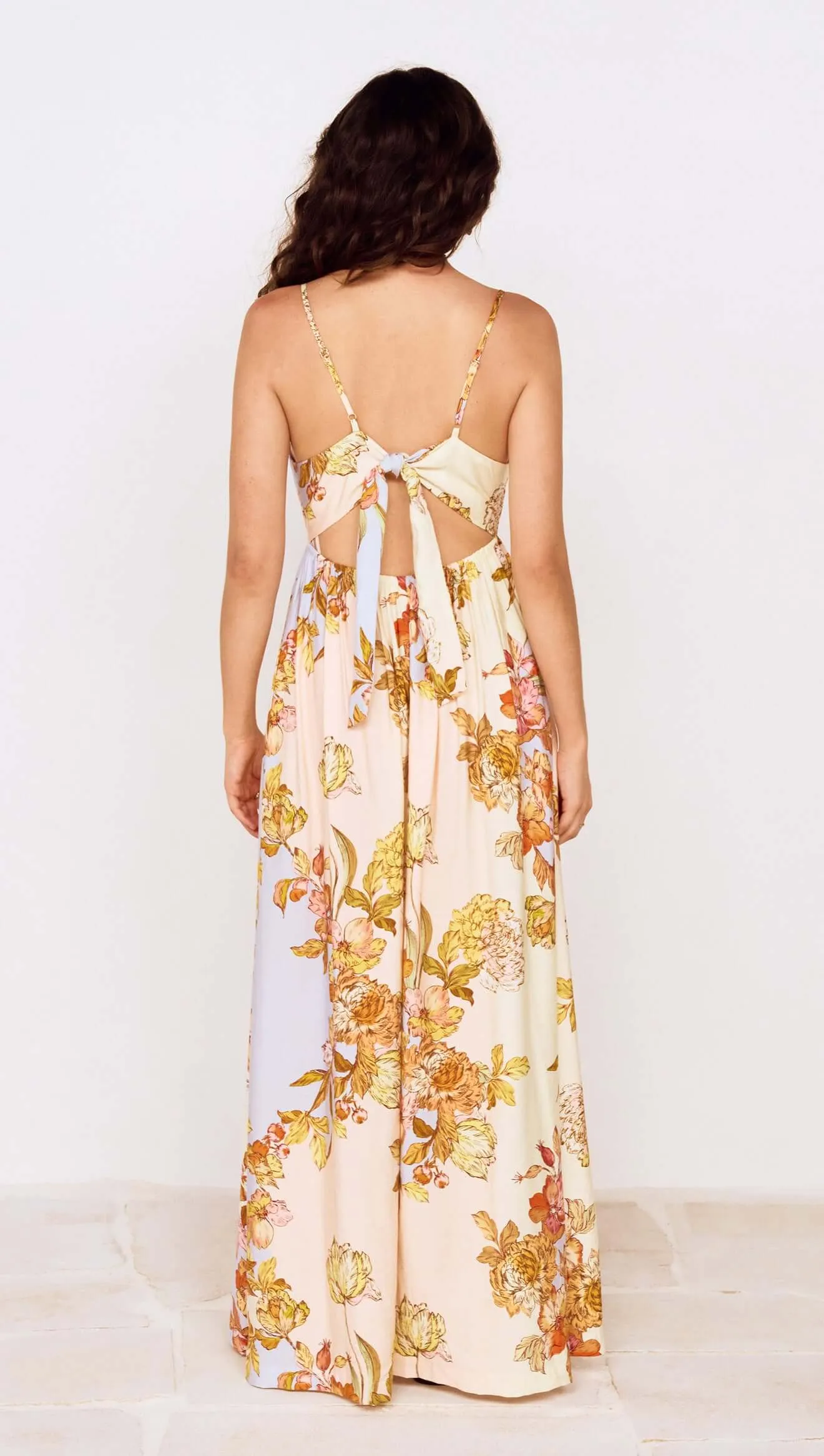Pastel Floral Tie Detail Maxi Dress sold by MINKPINK product image thumbnail 5