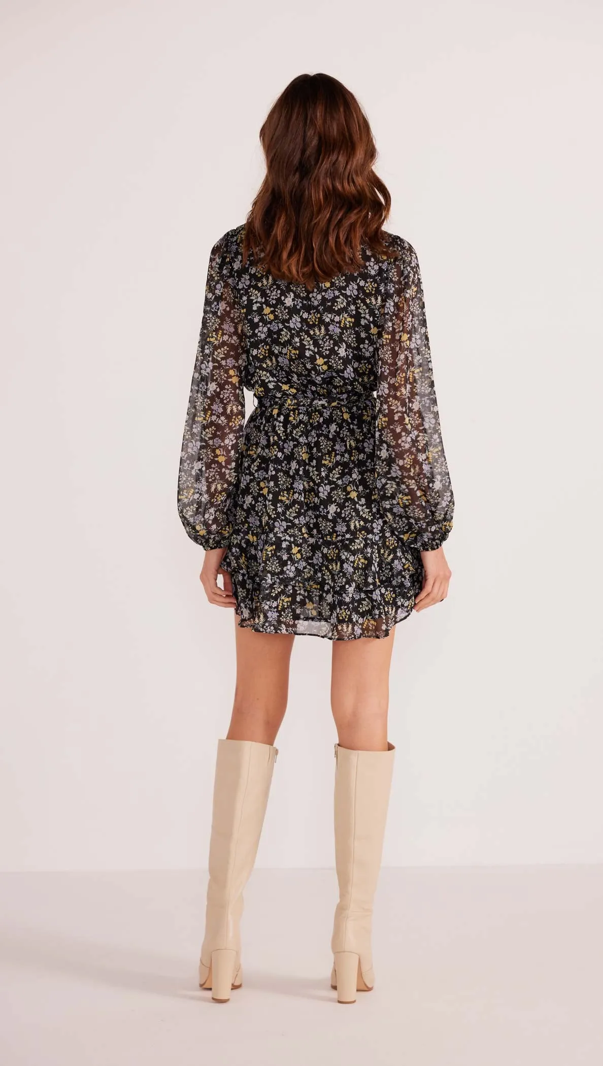 Taylee Long Sleeve Mini Dress - Extra 15% off sold by MINKPINK product image thumbnail 5