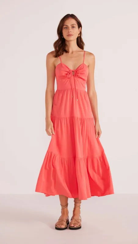 Sadie Tiered Midi Dress sold by MINKPINK
