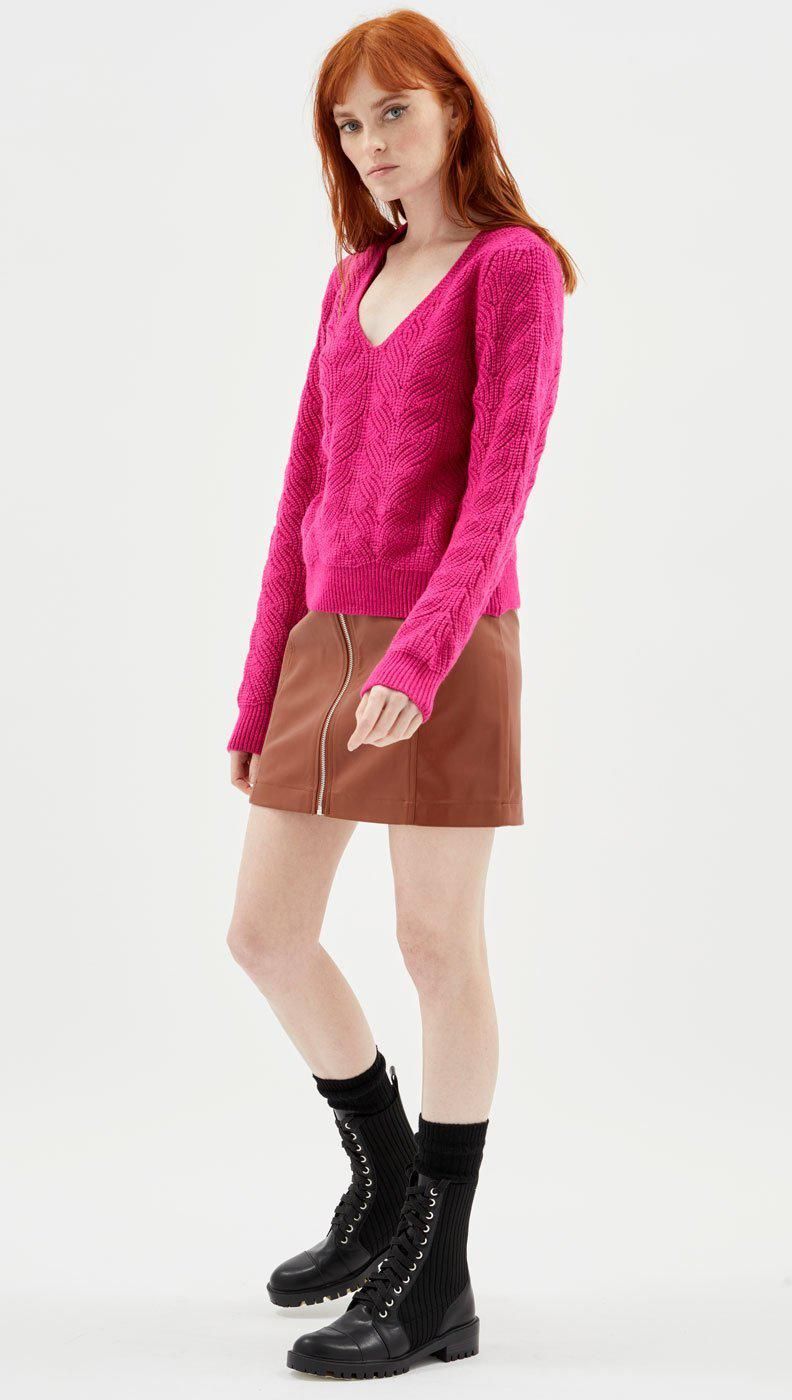 Cedric V Neck Sweater Jumper sold by MINKPINK product image thumbnail 2