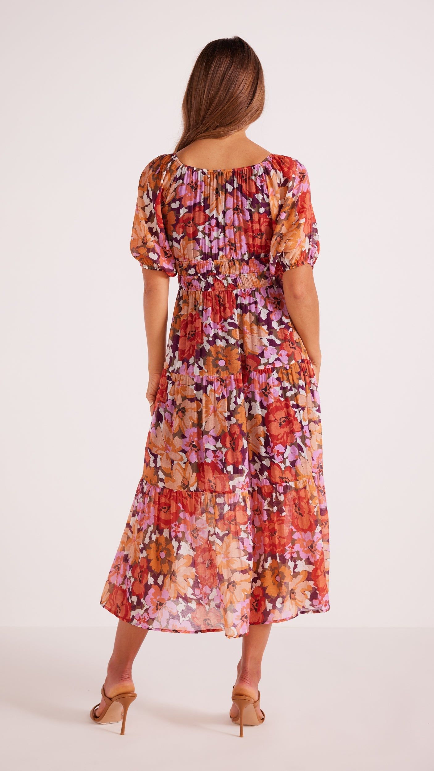 Zanita Tiered Midi Dress sold by MINKPINK product image thumbnail 5