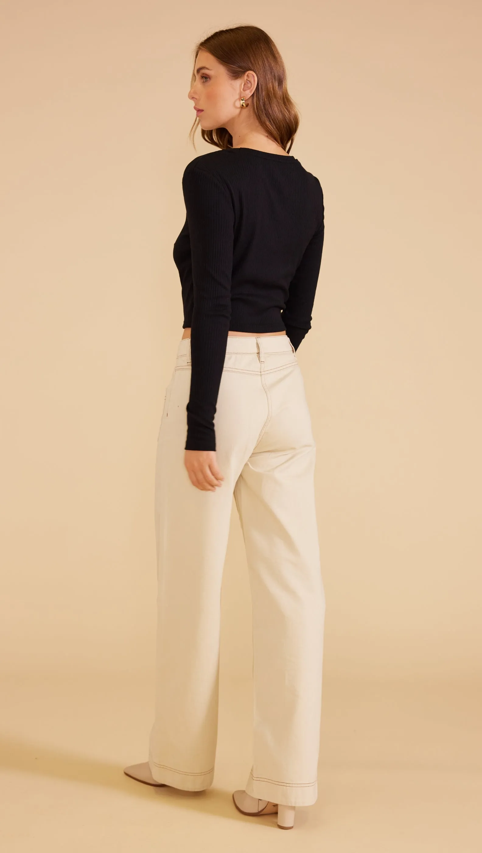 Victoria Cross Front Top Black sold by MINKPINK product image thumbnail 3