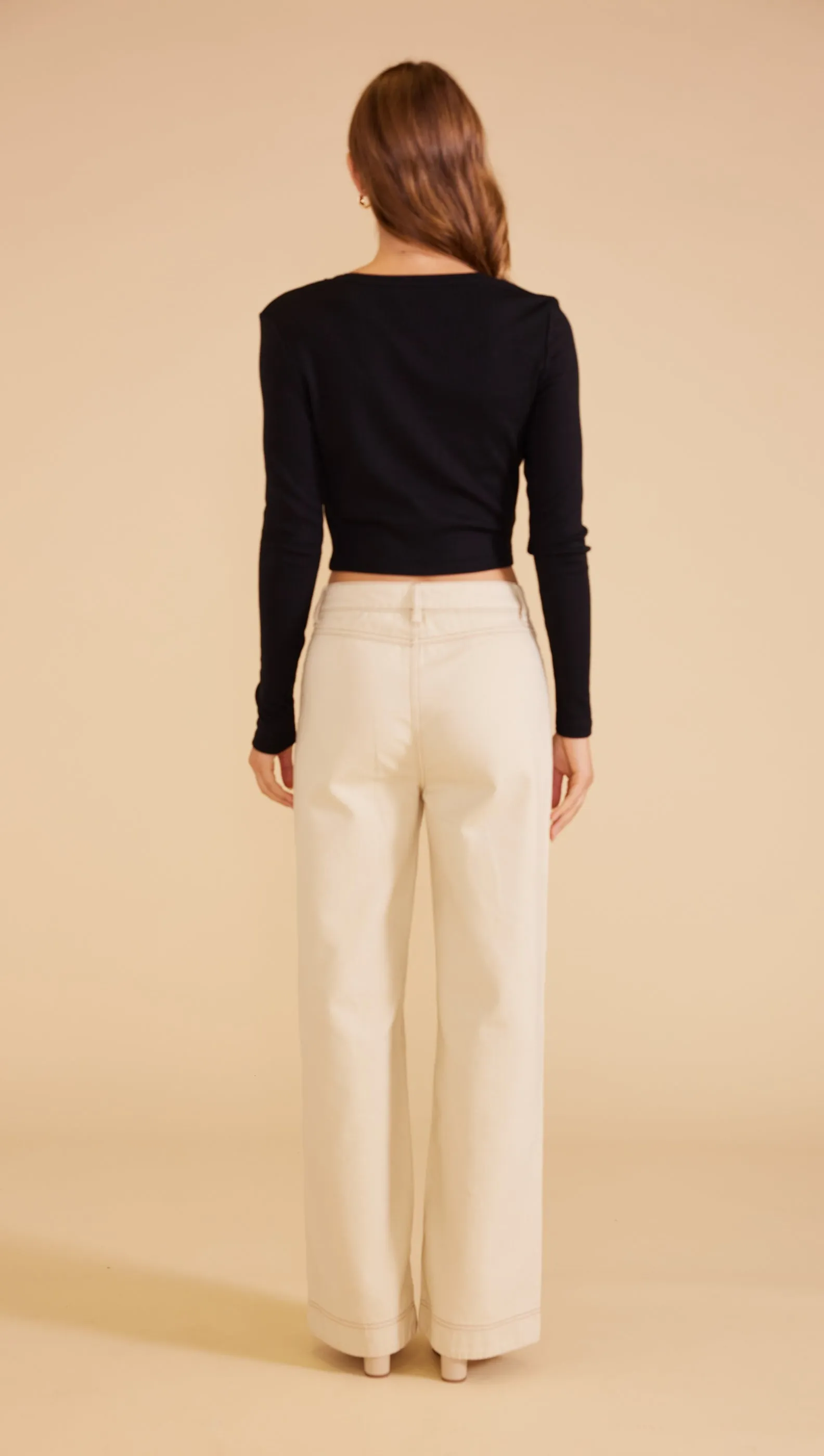 Victoria Cross Front Top Black sold by MINKPINK product image thumbnail 4