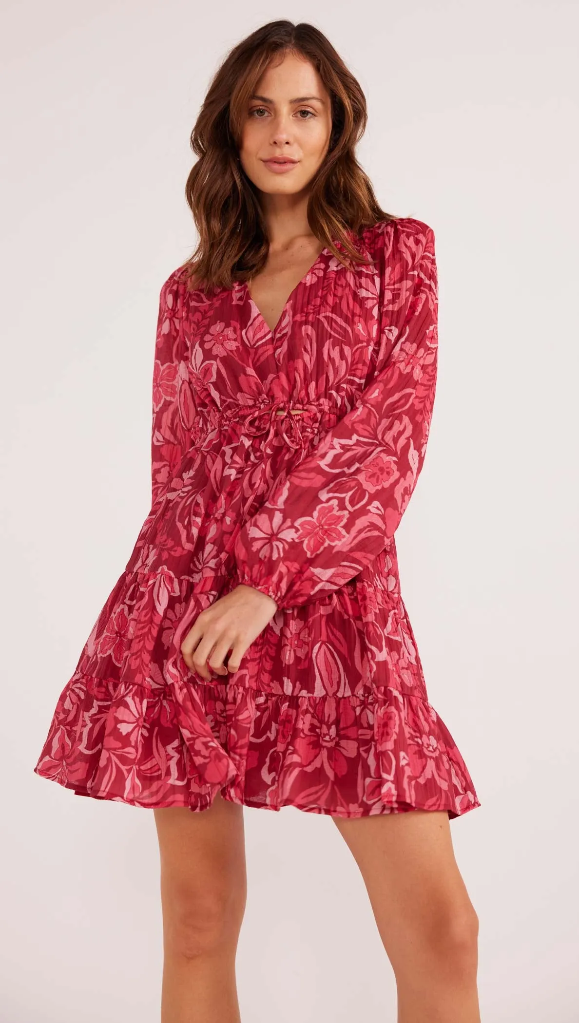 Mae Long Sleeve Mini Dress sold by MINKPINK product image thumbnail 2