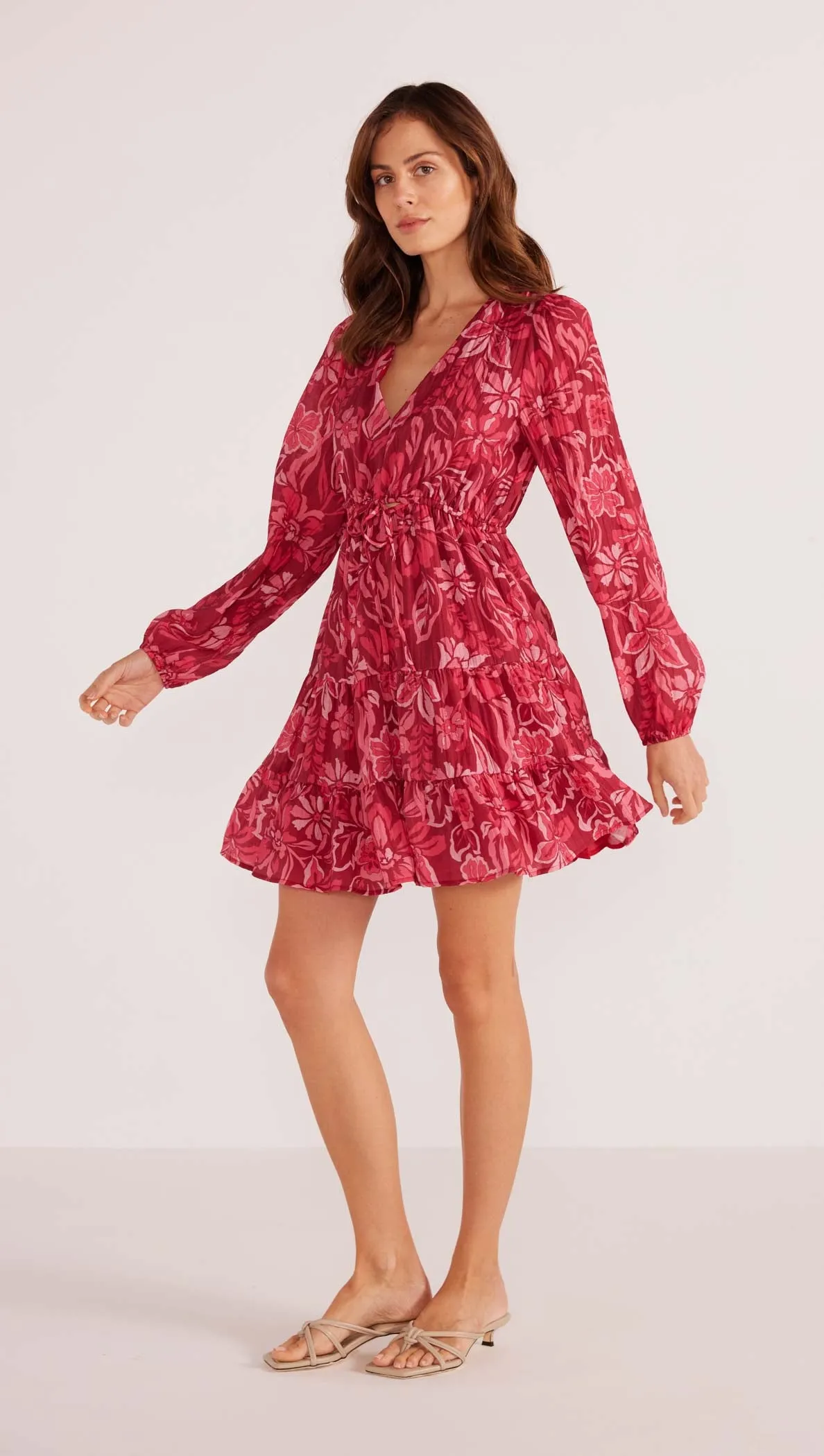 Mae Long Sleeve Mini Dress sold by MINKPINK product image thumbnail 3