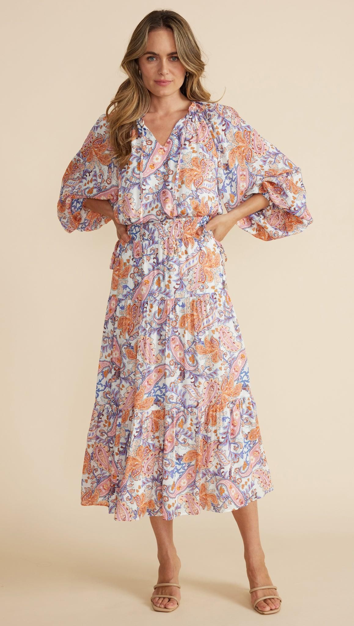 Celestia Tiered Midi Skirt sold by MINKPINK product image thumbnail 2
