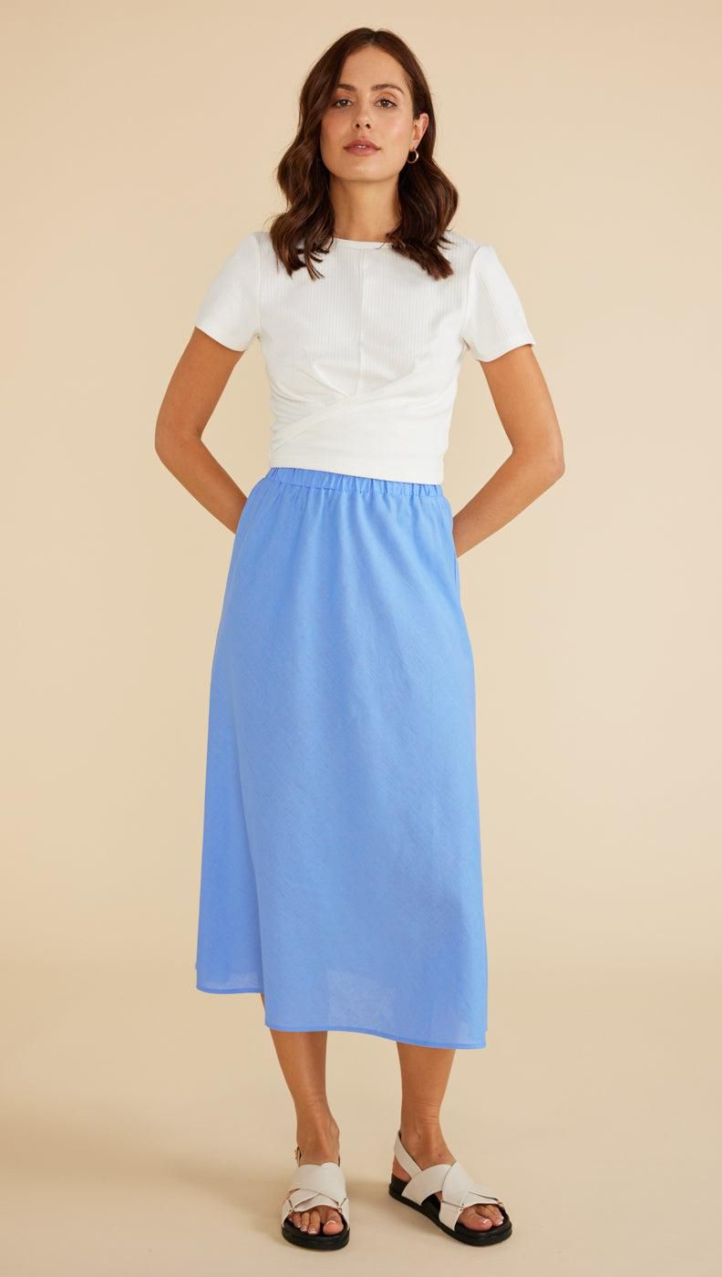 Aria Midi Skirt sold by MINKPINK