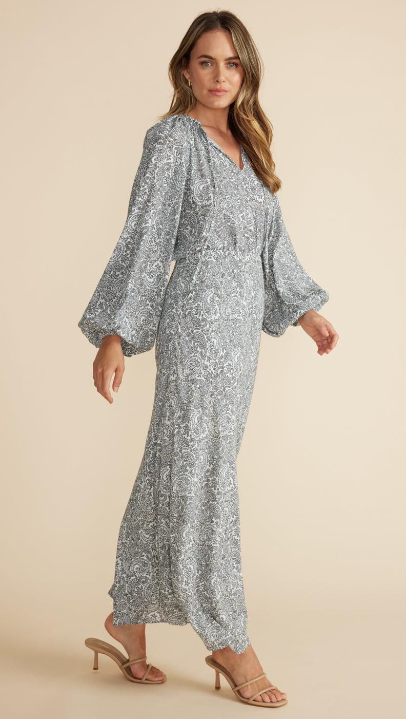 Harlow Paisley Bias Slip Skirt sold by MINKPINK product image thumbnail 3