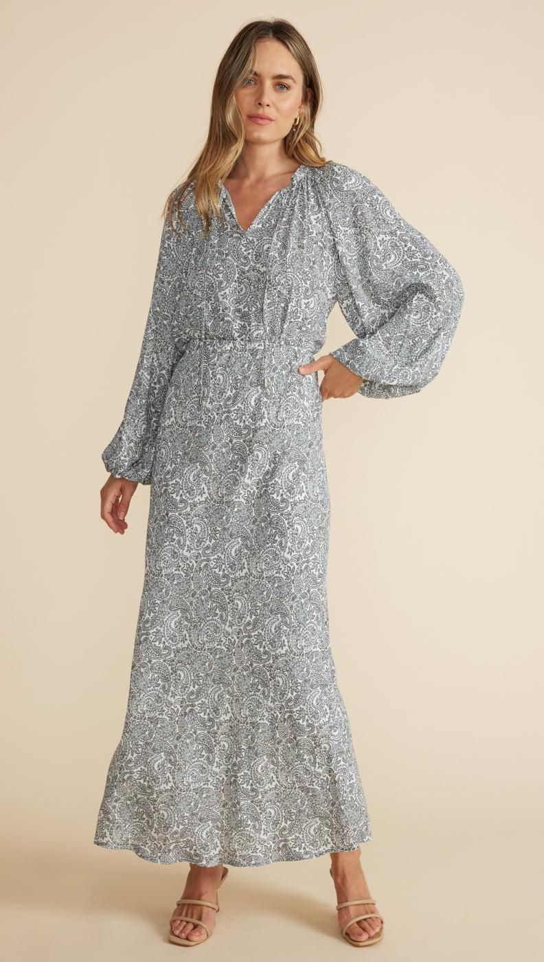 Harlow Paisley Bias Slip Skirt sold by MINKPINK product image thumbnail 2