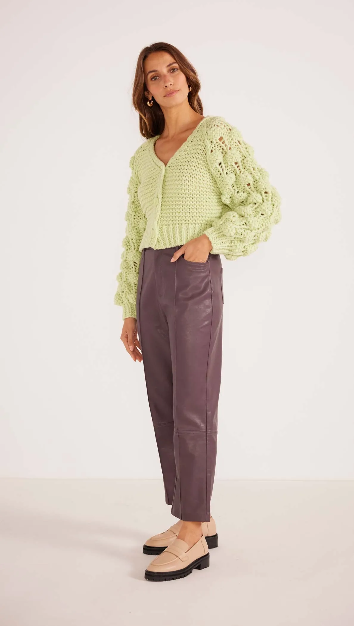 Lana Bobble Knit Cardigan - Final Sale sold by MINKPINK product image thumbnail 3