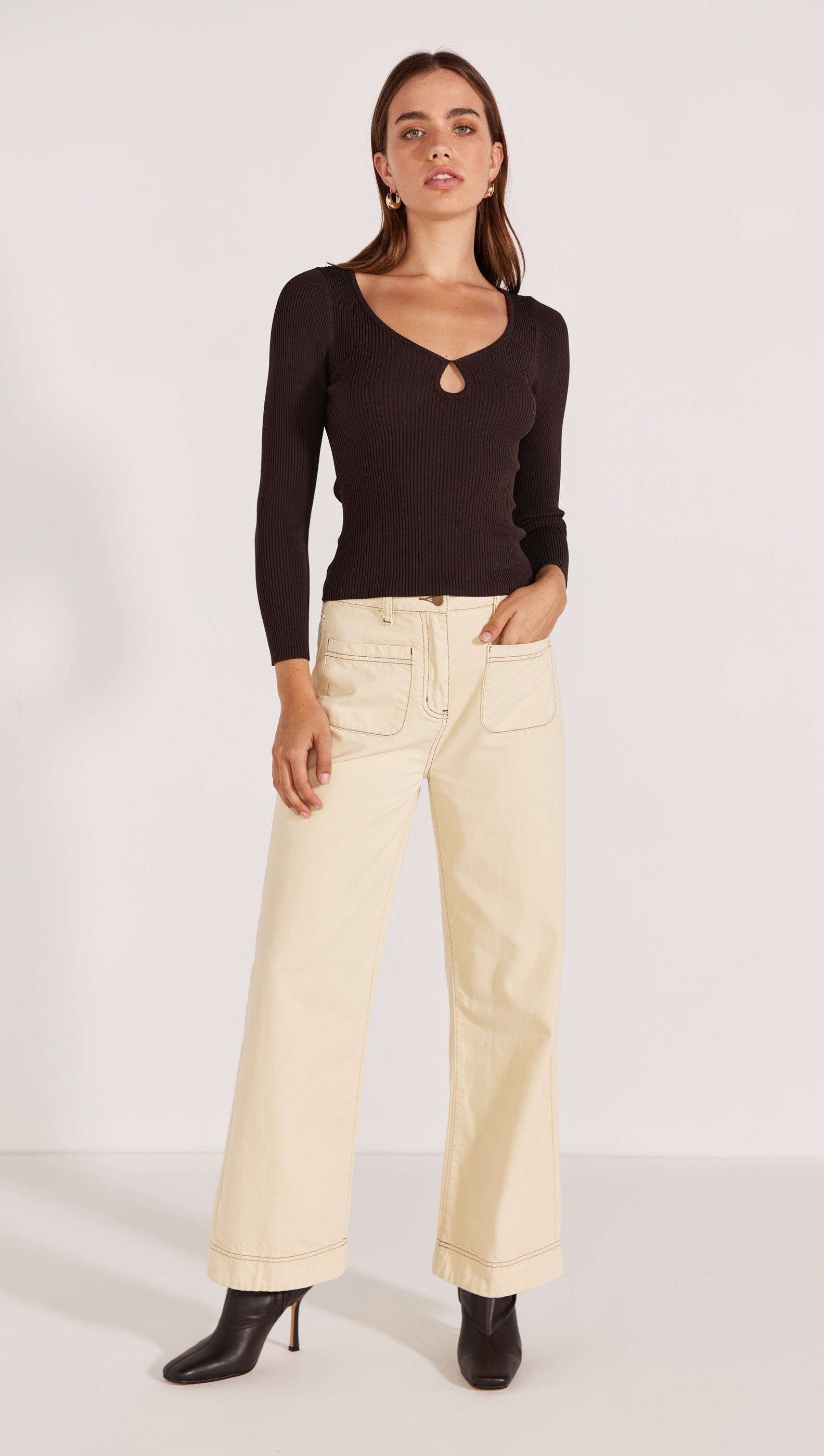 Camila Knit Top sold by MINKPINK product image thumbnail 2