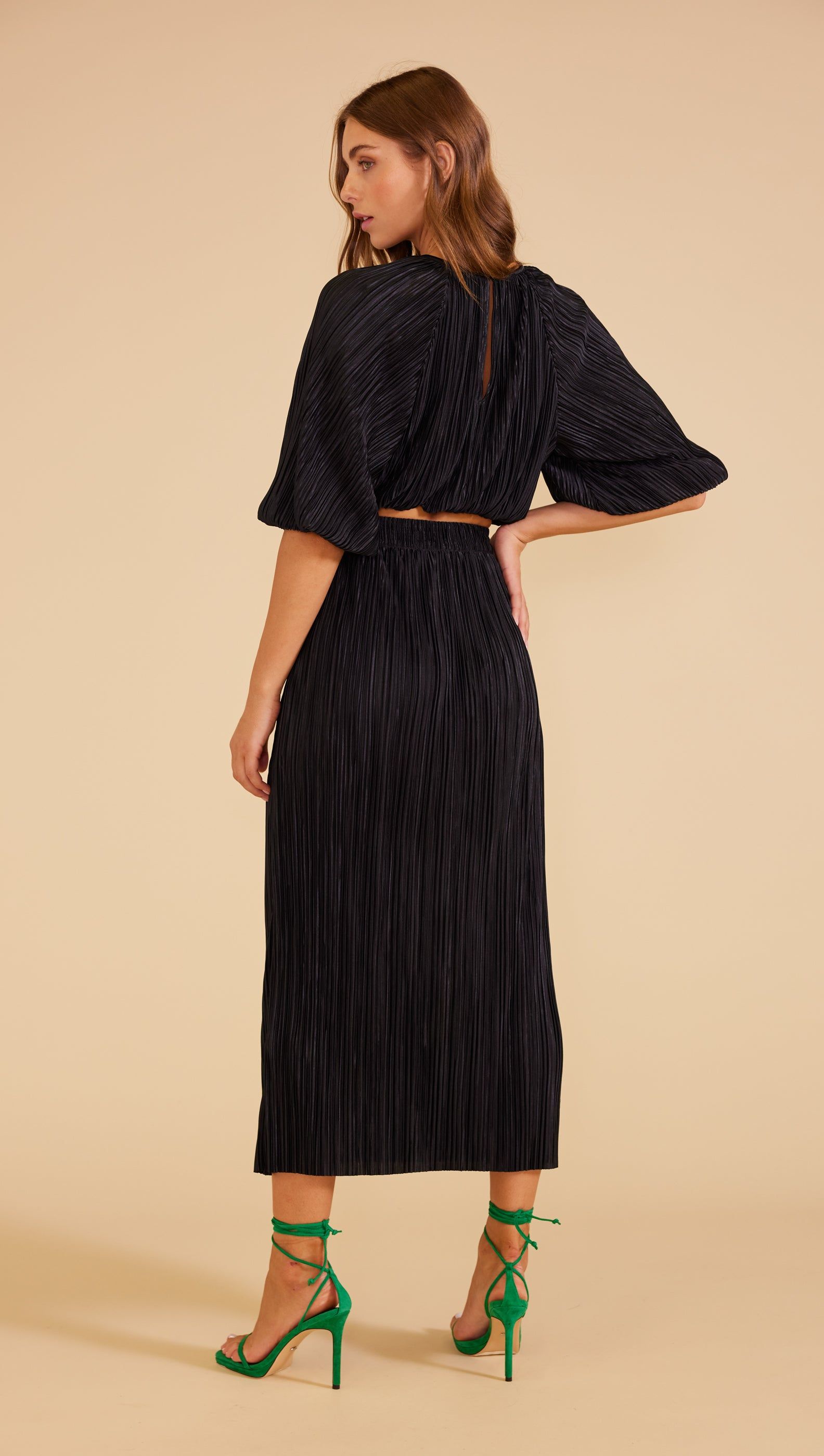 Livia Plisse Crop Top sold by MINKPINK product image thumbnail 4