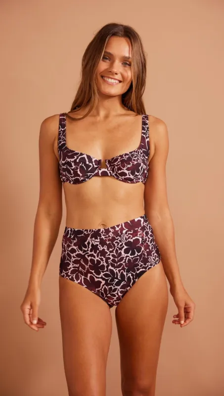 Costera High Waist Bikini Bottoms sold by MINKPINK