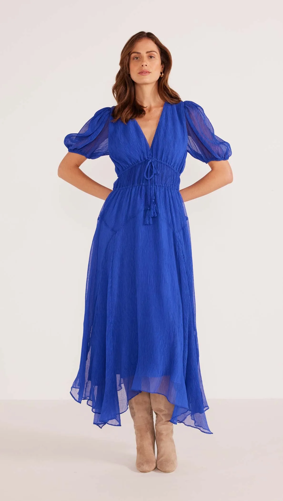 Lily Hanky Hem Midi Dress - Final Sale sold by MINKPINK