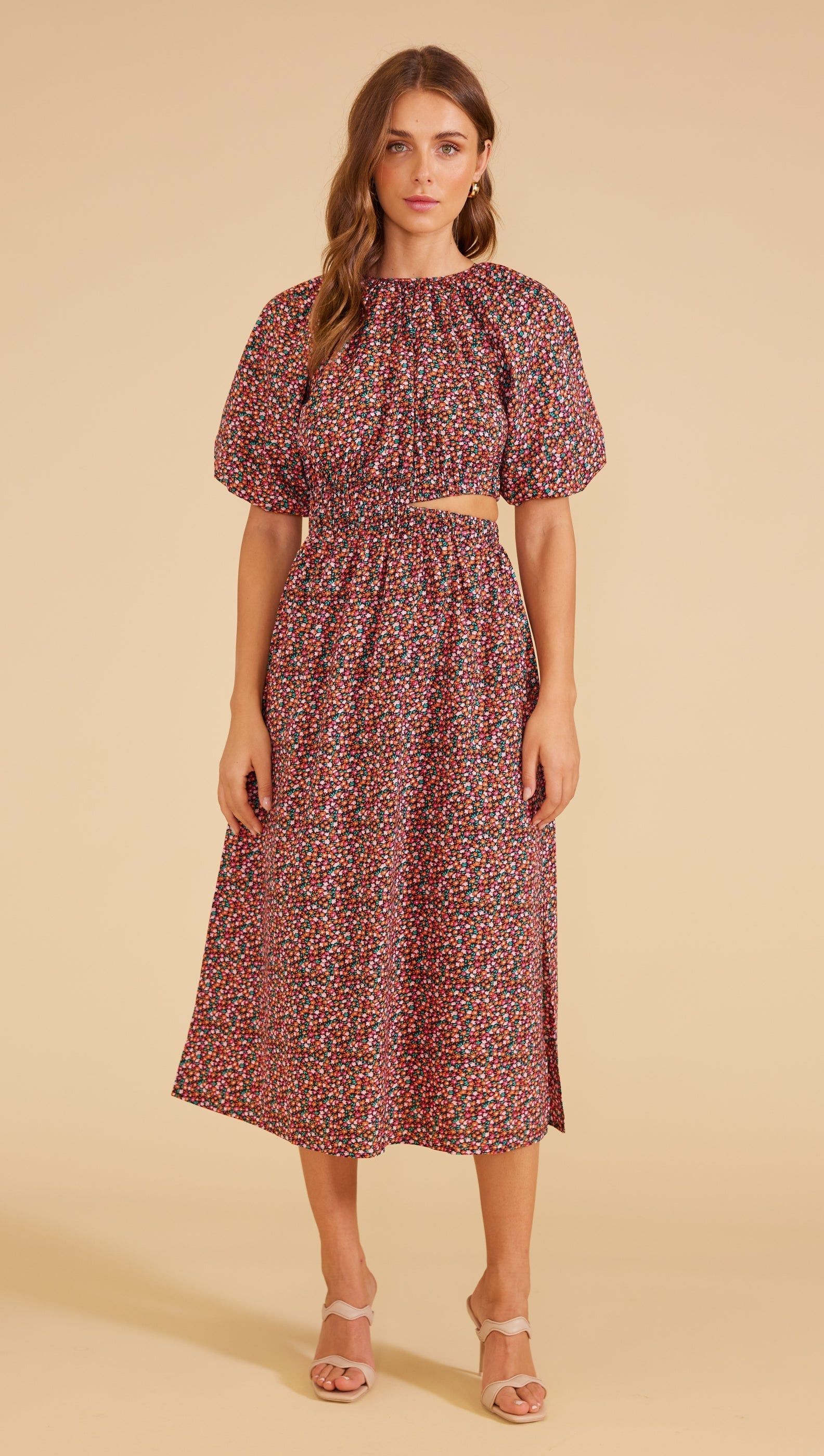 Mia Cut Out Midi Dress sold by MINKPINK