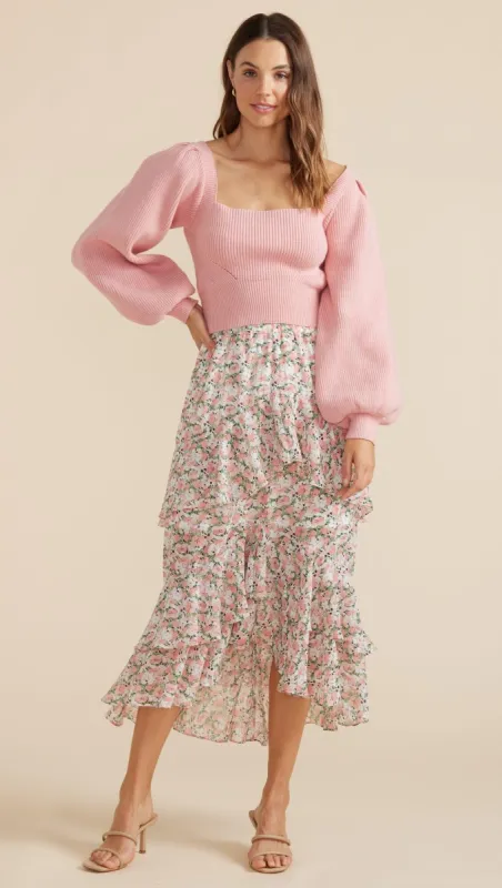 Kalgan Knit Top Blush sold by MINKPINK