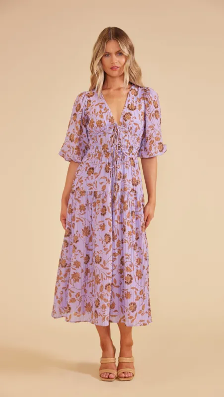 LUNA MIDI DRESS sold by MINKPINK