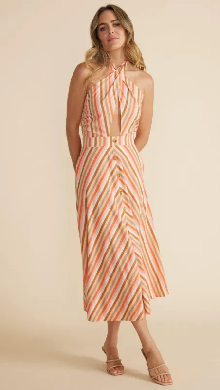 Edie Halter Midi Dress sold by MINKPINK