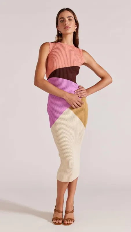 EVIE KNIT SLEEVELESS DRESS sold by MINKPINK