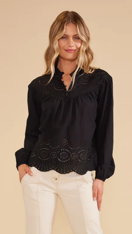 Starling Broderie Blouse made by MINKPINK