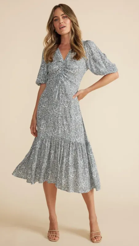 Harlow Paisley Midi Dress sold by MINKPINK
