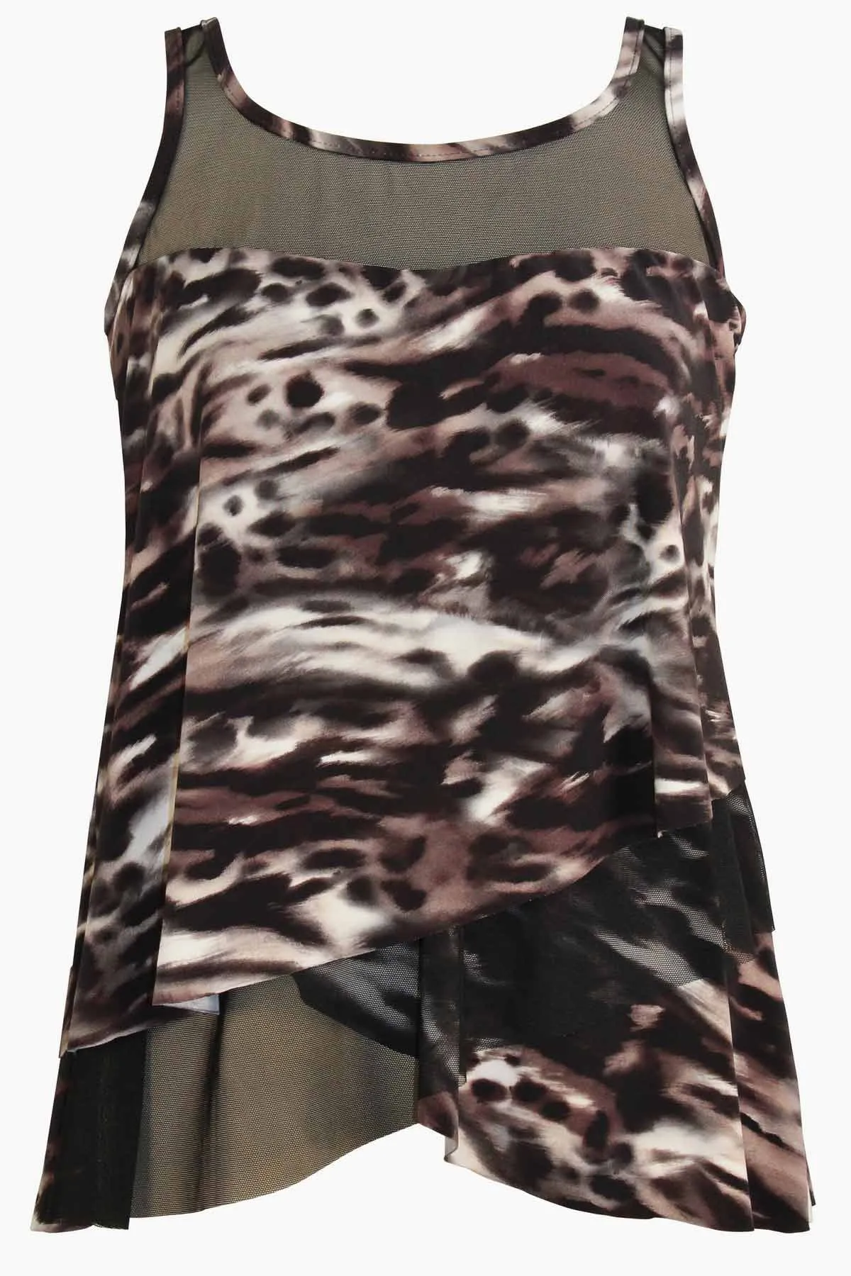 DD-Cup Mirage Tankini Top in Tempest sold by Miraclesuit product image thumbnail 4