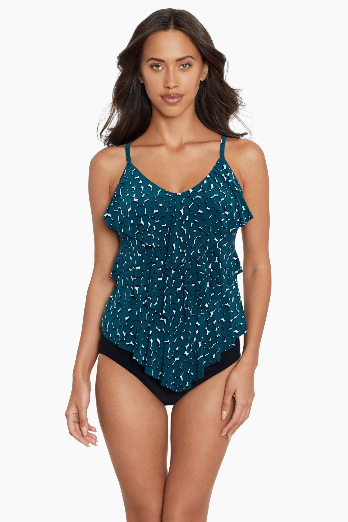 Shadow Dot Rita Tankini Set sold by Miraclesuit product image thumbnail 2