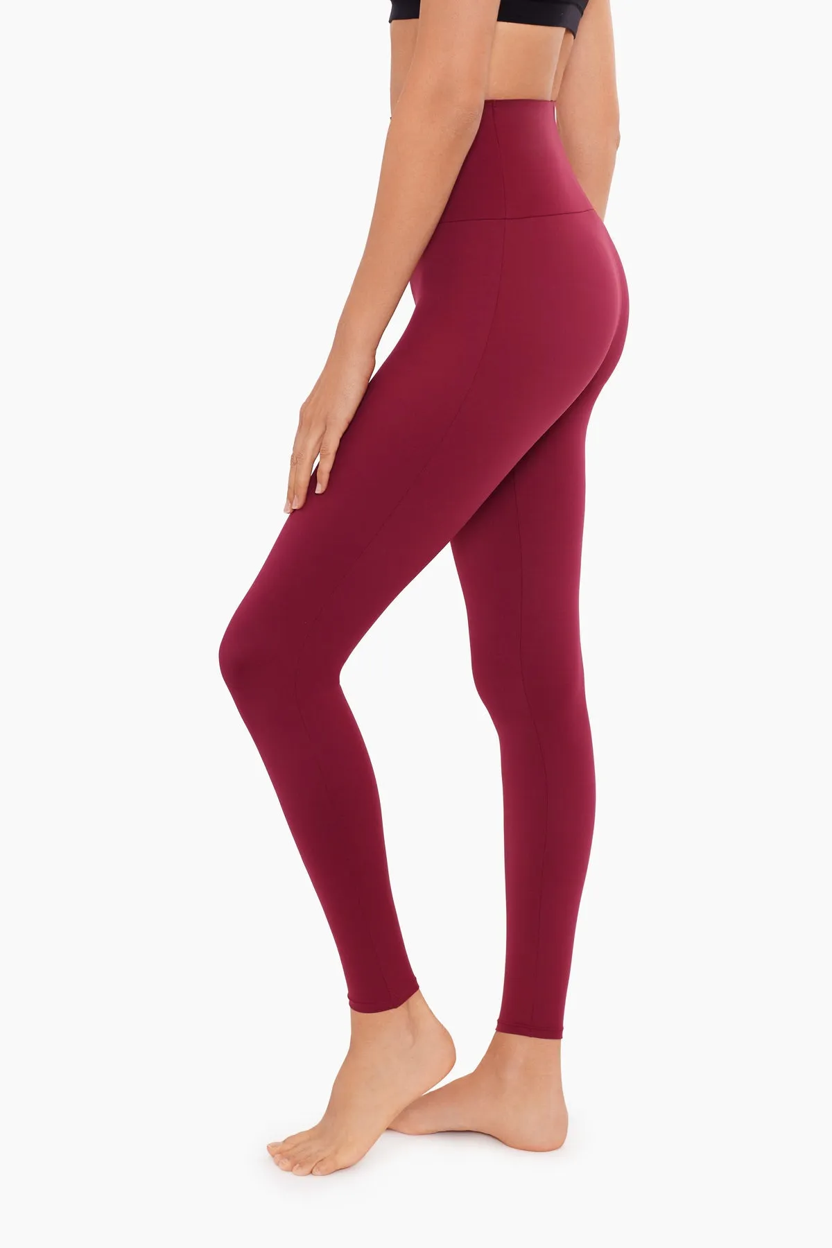 Athleisure Legging in Rhododendron sold by Miraclesuit product image thumbnail 3