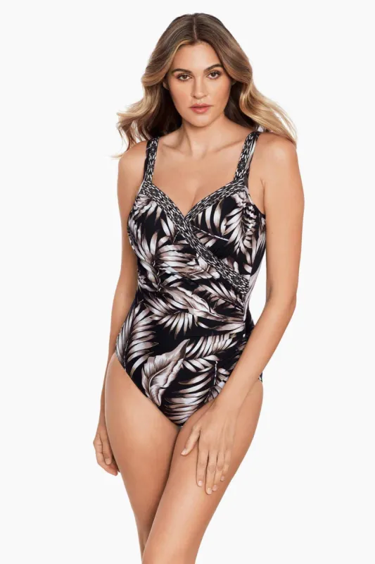 Seraphina One Piece in Oasis Colorblock sold by Miraclesuit