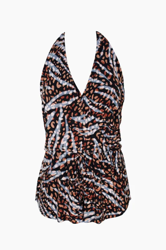 Natural Wonder Bianca One Piece Romper Swimsuit sold by Miraclesuit