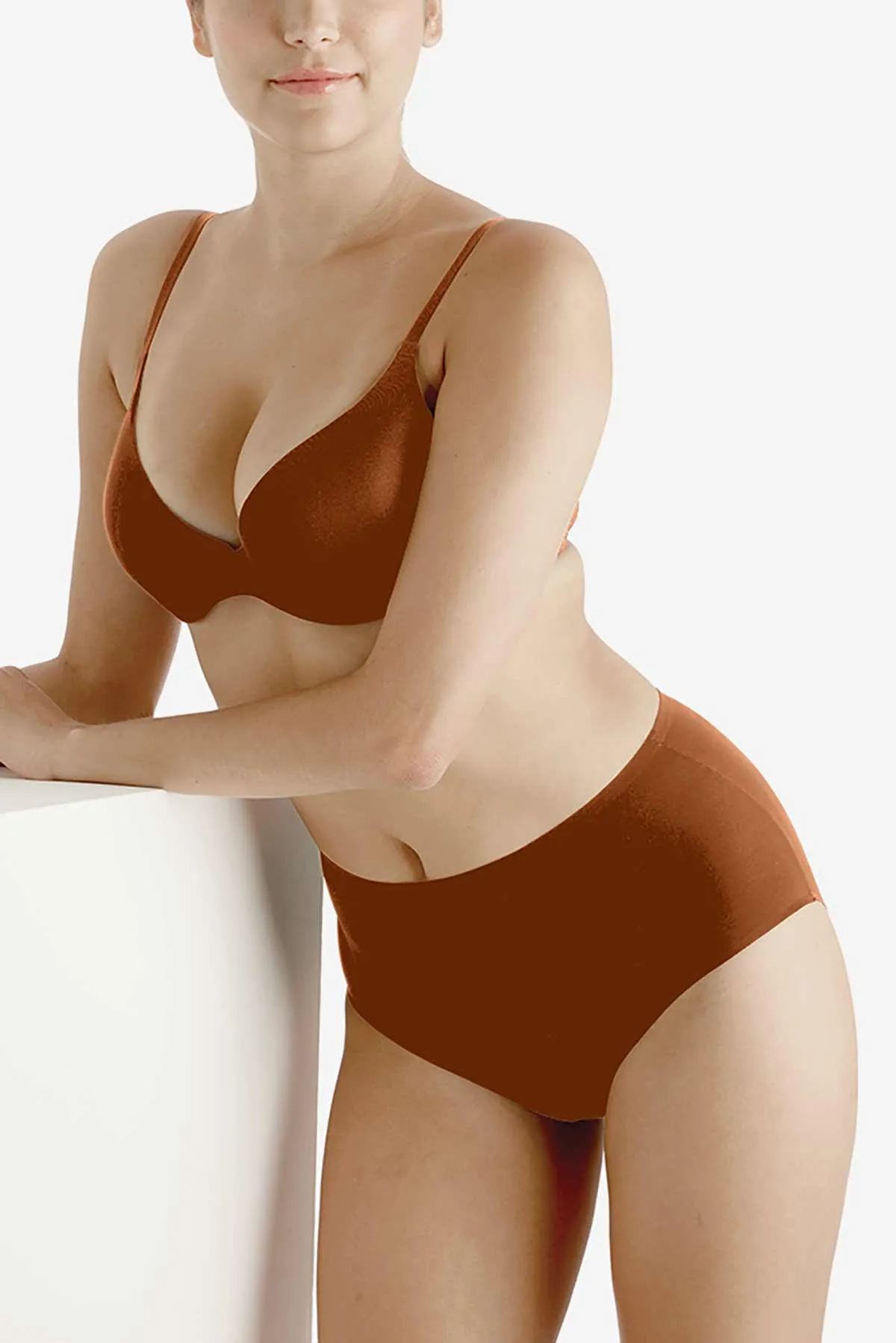 Contemporary Microfiber Brief sold by Miraclesuit