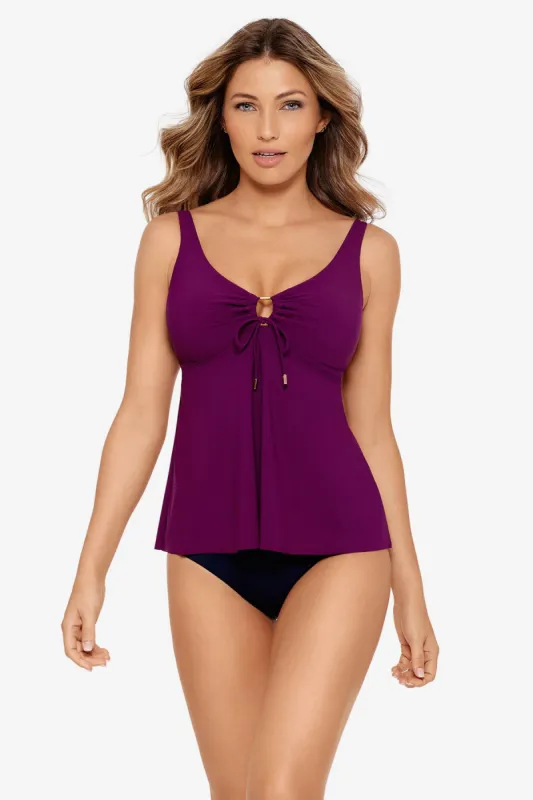 A Little Something Zephyr Tankini Top sold by Miraclesuit