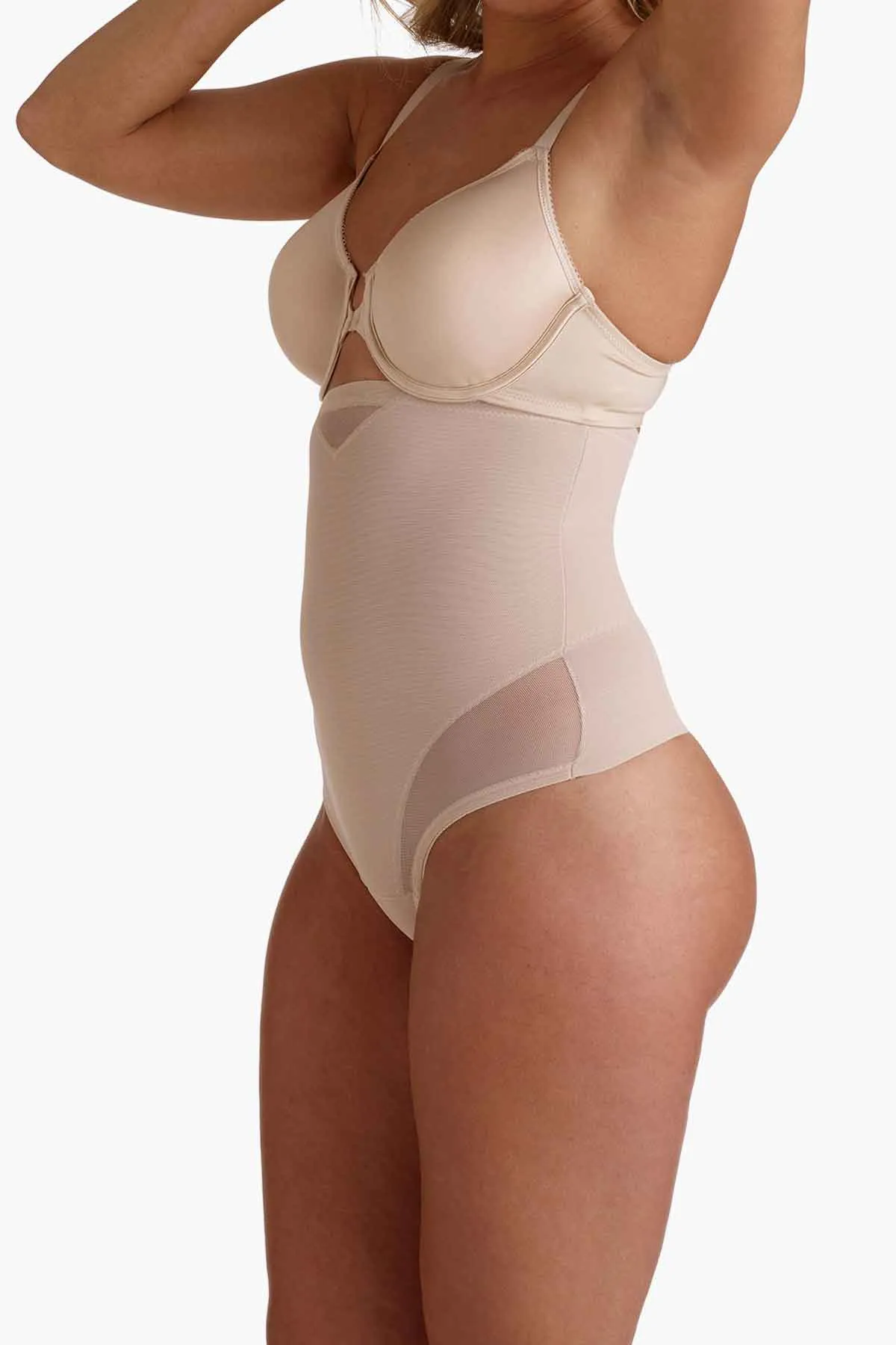 Extra Firm Control Sheer Shaping High Waist Thong sold by Miraclesuit product image thumbnail 2