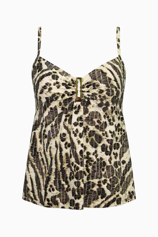 Sierra Leone Aries Tankini Top sold by Miraclesuit