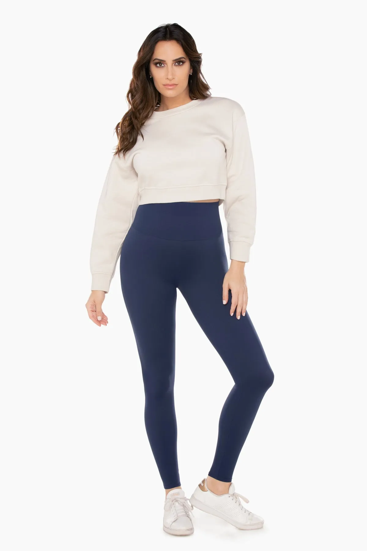 Miracle Jeans® Athleisure Legging in Dress Blues sold by Miraclesuit