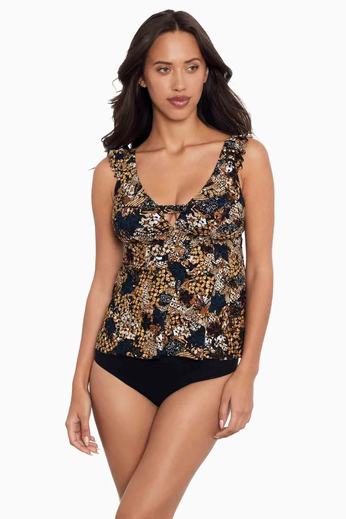 La Pont Tankini Top in Bambu sold by Miraclesuit product image thumbnail 2