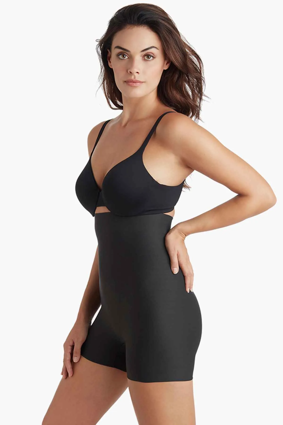 Firm Control Sleek Essentials High Waist Boyshort sold by Miraclesuit product image thumbnail 2