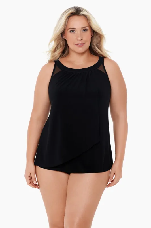 Plus Size Ursula Tankini Top sold by Miraclesuit