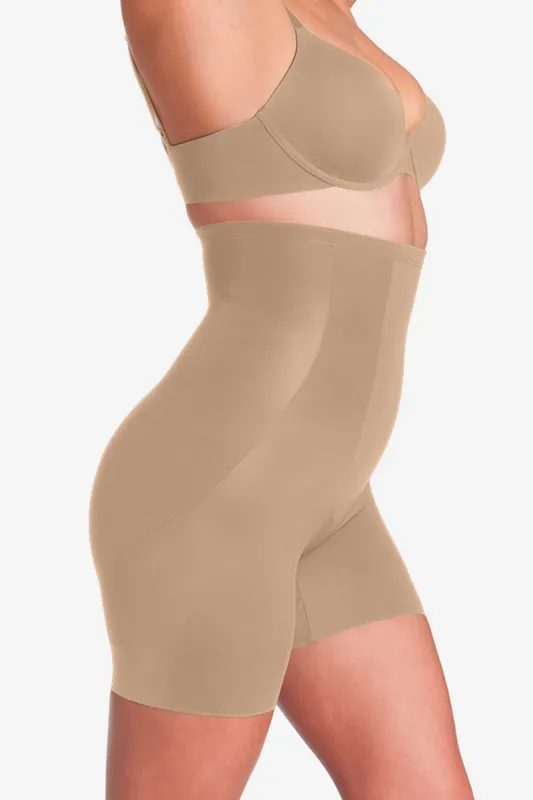 Plus Size High-Waist Thigh Slimmer made by TC