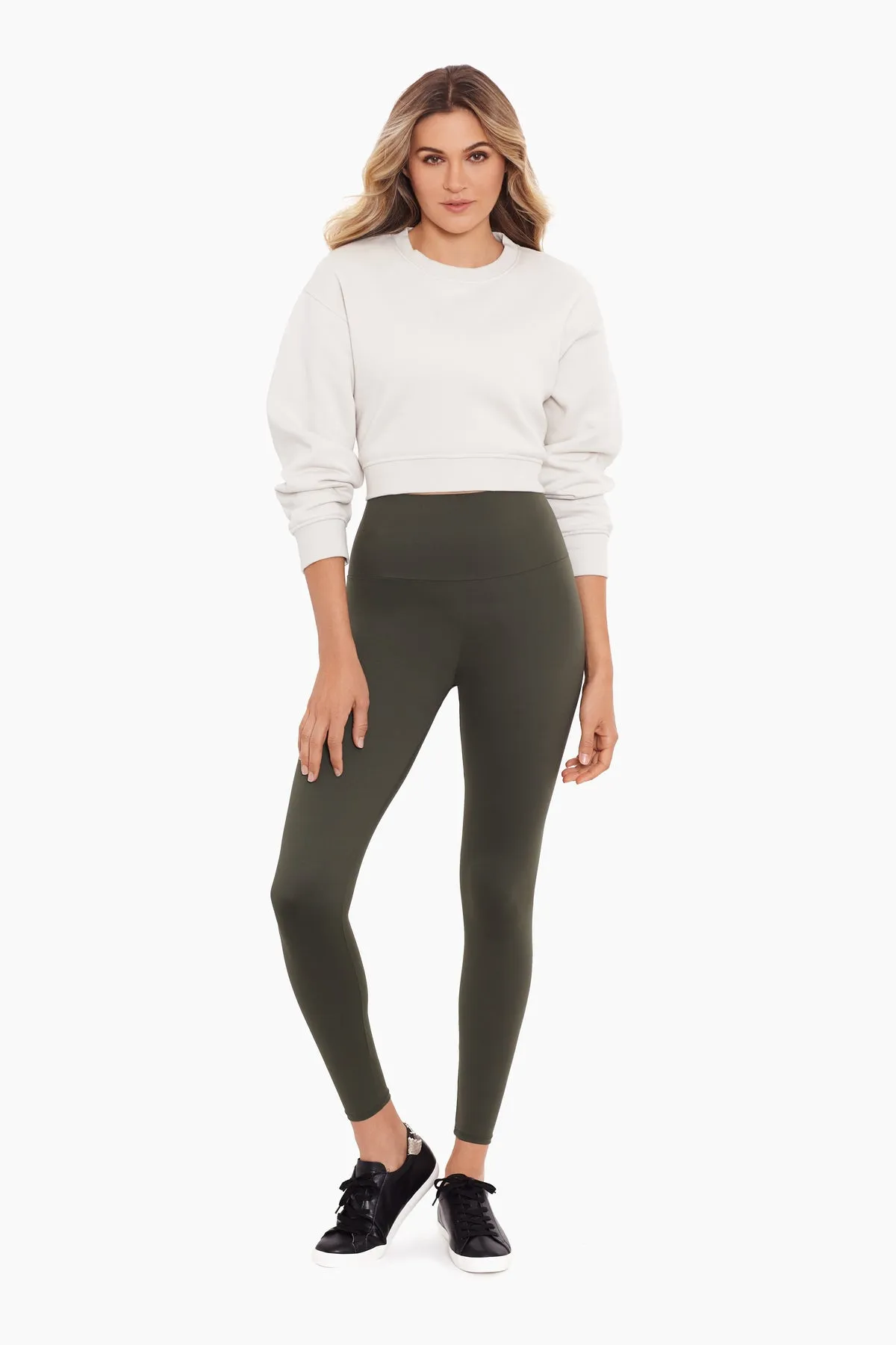 Miracle Tights Athleisure Legging in Climbing Ivy sold by Miraclesuit