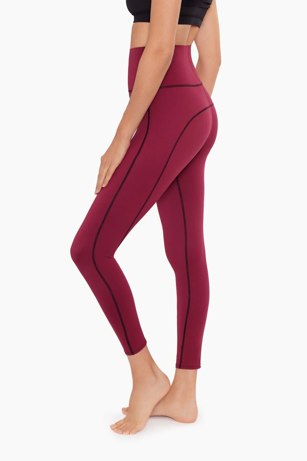Tummy Control Performance Leggings in Rhododendron sold by Miraclesuit product image thumbnail 4