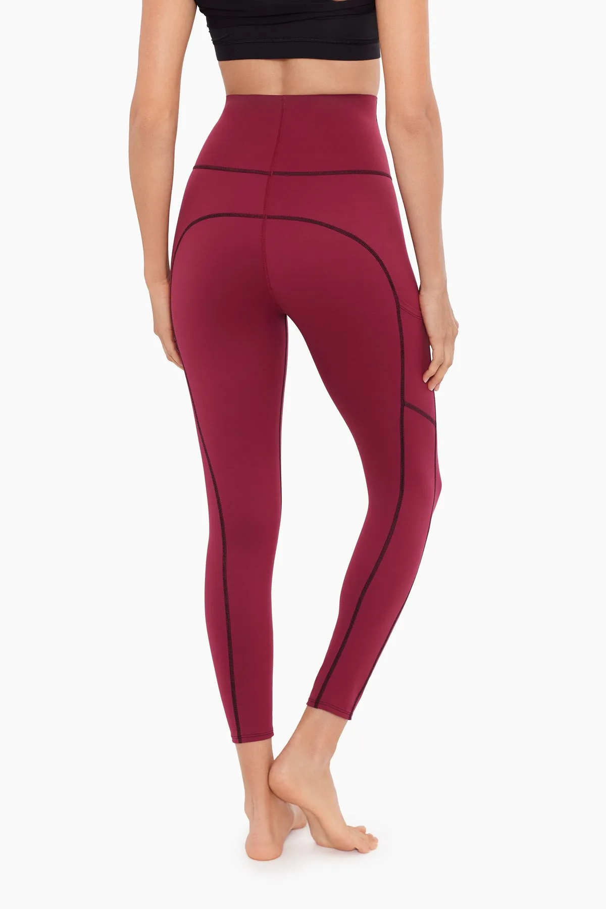 Tummy Control Performance Leggings in Rhododendron sold by Miraclesuit product image thumbnail 5