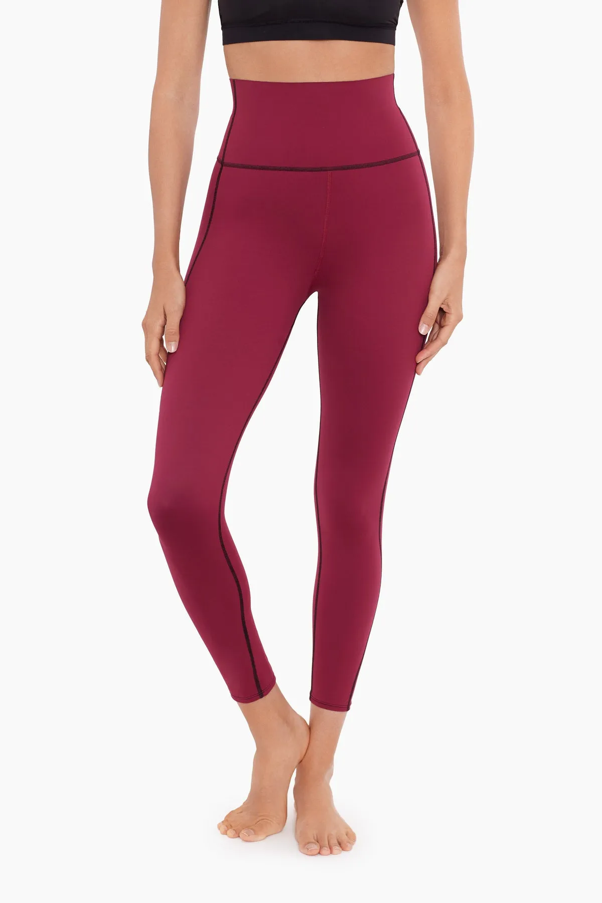 Tummy Control Performance Leggings in Rhododendron sold by Miraclesuit product image thumbnail 2