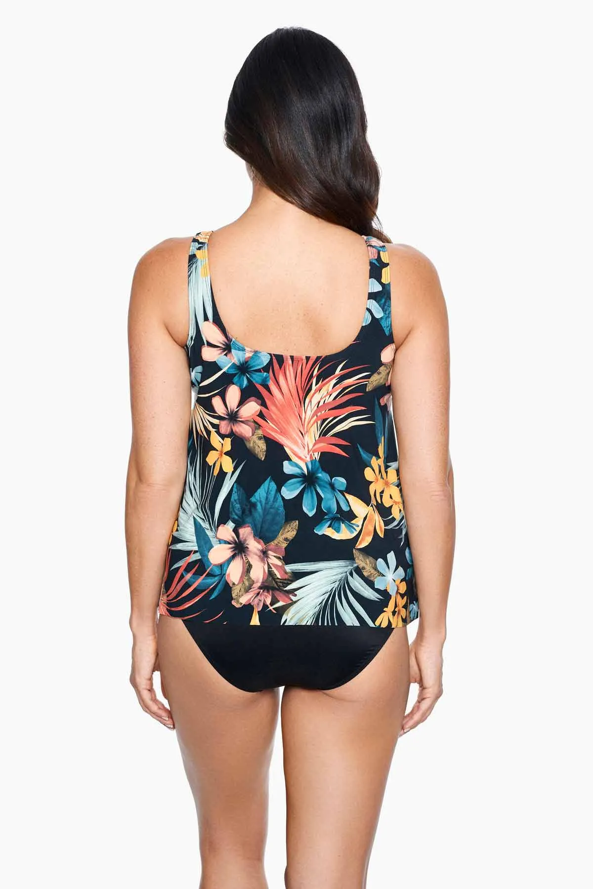 DD-Cup Ursula Tankini Top in Plumeria sold by Miraclesuit product image thumbnail 5